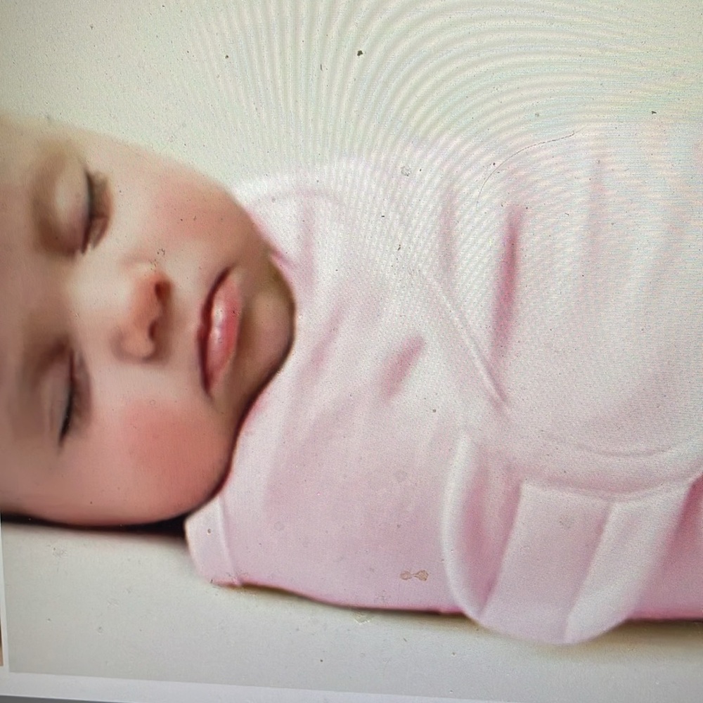 Kiddopotamus Pink Baby Swaddle